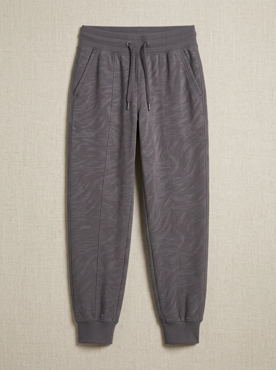 Women's Casual Sporty Zebra Pattern Printed Joggers