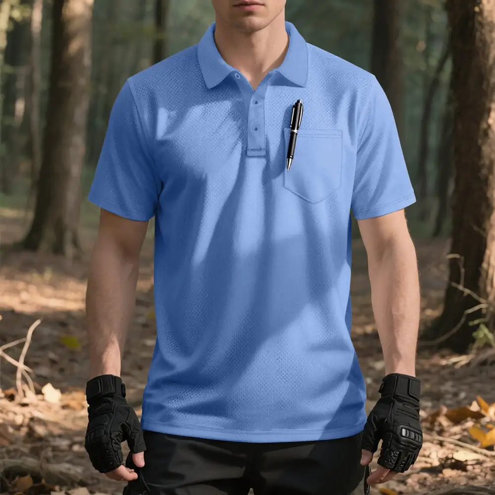 Modern Short Sleeve Polo Shirt