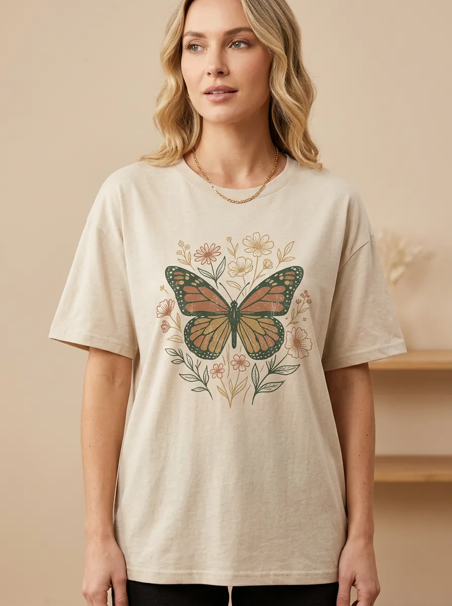 Women's Straight-Hem Crewneck T-Shirt