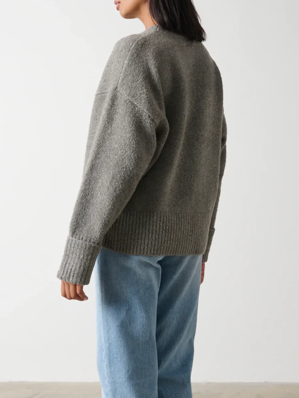 Slight Stretch Oversized Jumper