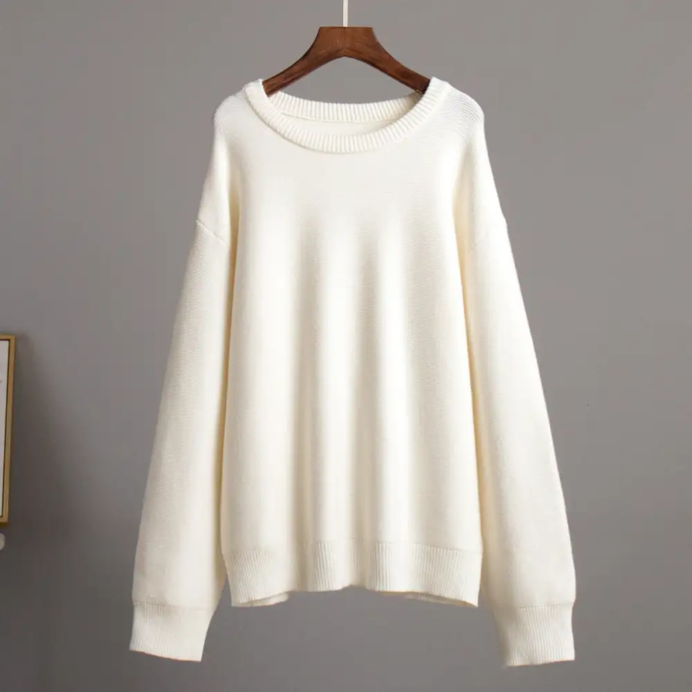 Artful Women's Knit Round-Neck Sweater