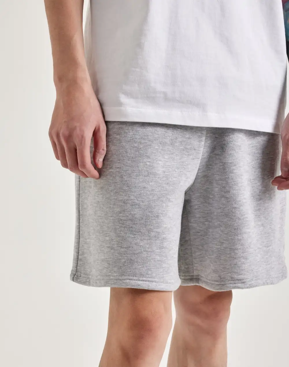 Rhinestone Casual Everyday Fleece Shorts