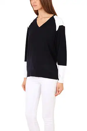 V-Neck Wool Sweater