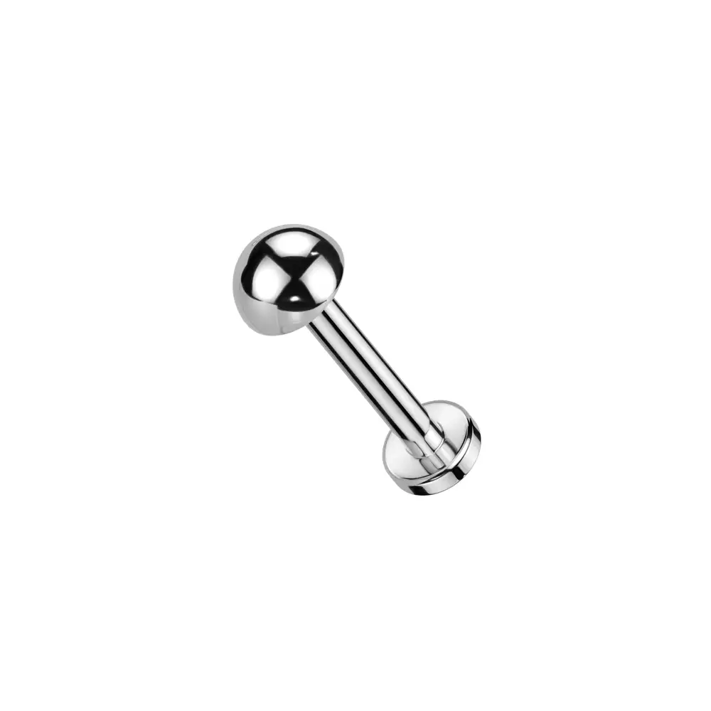 Delicate Titanium Labret Stud