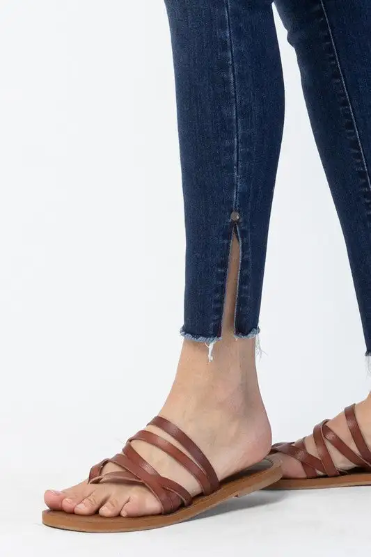 Side Slit Skinny Apparel