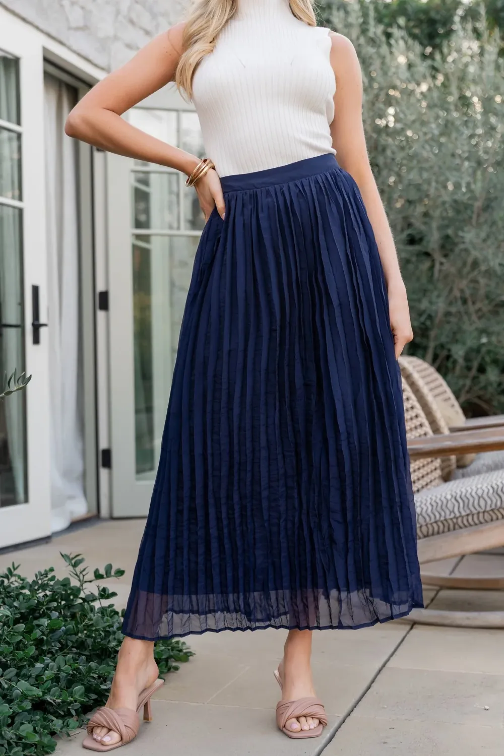 Elegant Lady Soft And Beautiful Organza Skirt