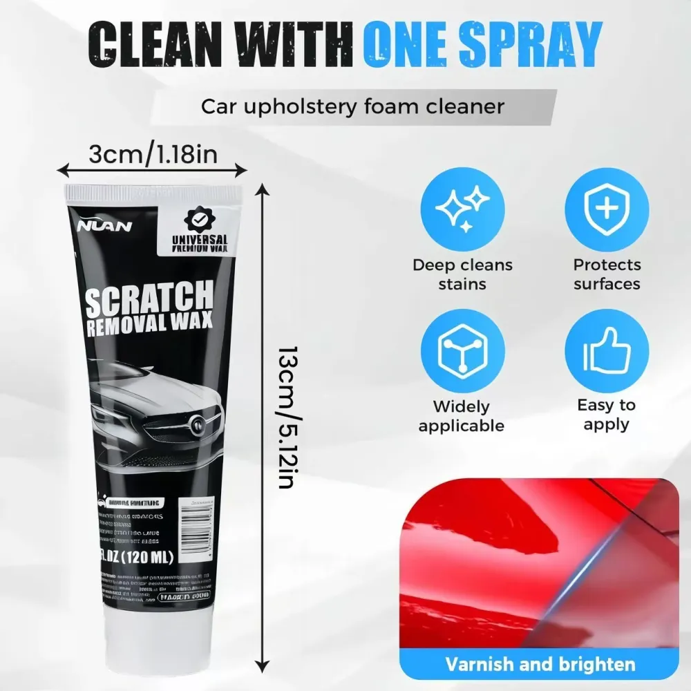 3-Second Car Scratch Remover – Professional Polish & Paint Protection Wax​ -8RH7