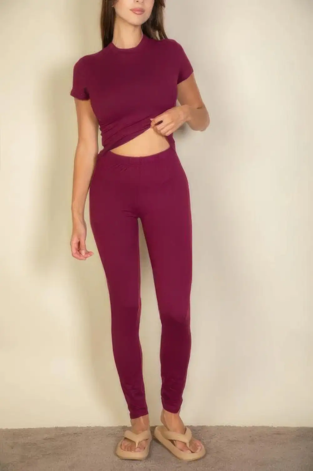 Modern Basic Solid Leggings