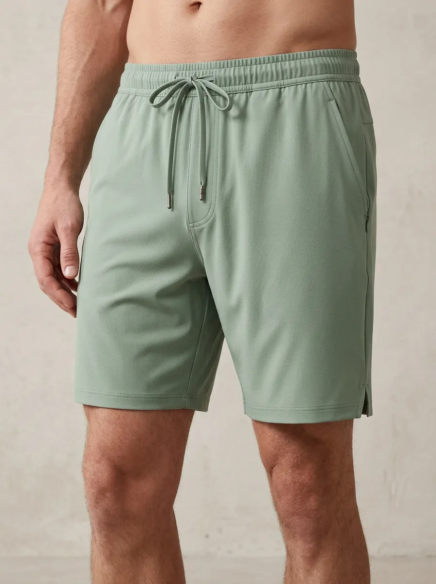 Easy-Wear Ice-Silk Casual Stretch Shorts