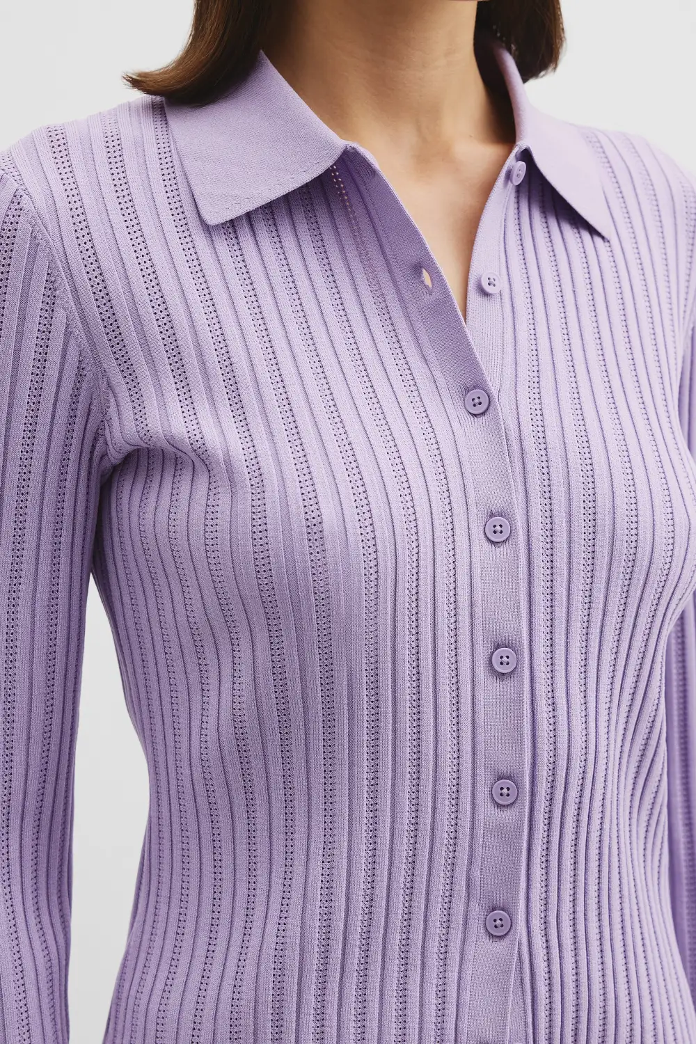 Women's Pointelle Sweater