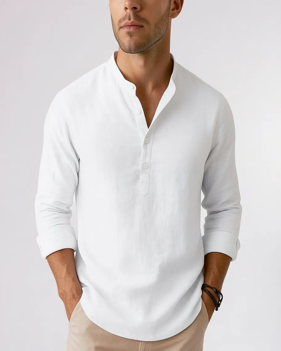 Lightweight Oversized Casual Shirt