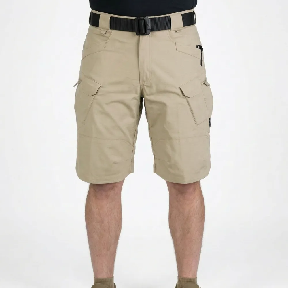 Lightweight Elastic Waist Shorts
