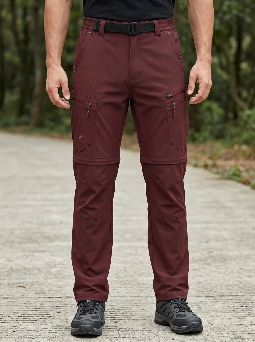 Men's Trail Expedition Waterproof Zip-Off Tactical Cargo Pants