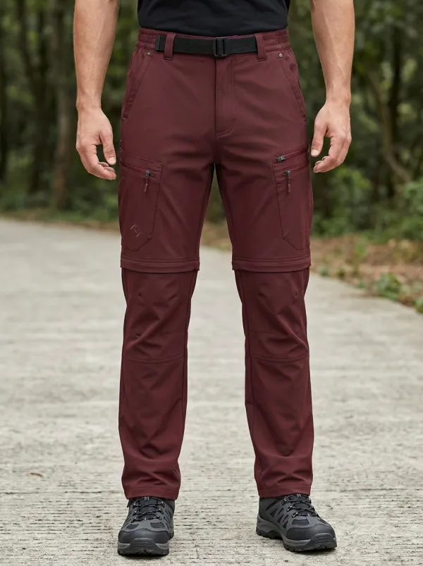 Men's Trail Expedition Waterproof Zip-Off Tactical Cargo Pants