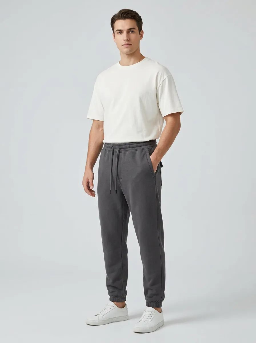 Unisex Easygoing Casual Drawstring Jogger Pants