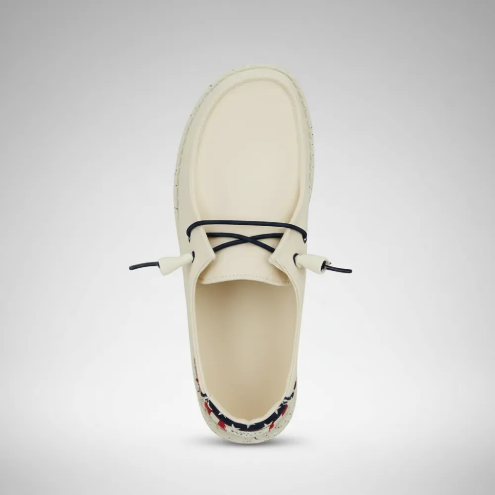 Stylish Americana Design Casual Canvas Shoes