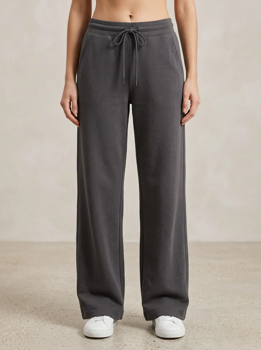 Women's Sporty A3 Triangle Logo Printed Athletic Pants