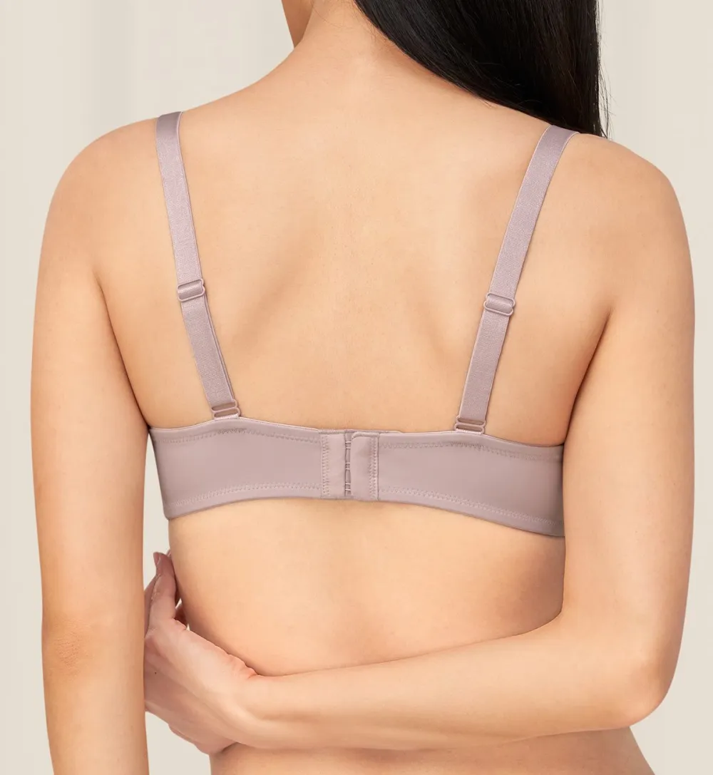 Women's Clean-Finish Non-Wired Push-Up Breathable Bra