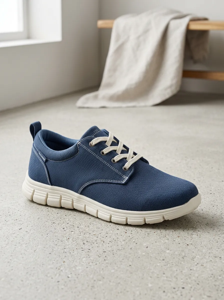 Men's Casual Casual Solid Color Patterned Canvas Shoes