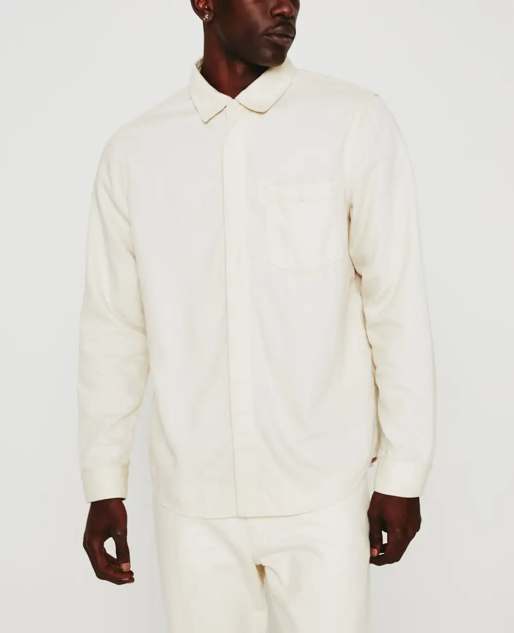 Men's Snap Button Denim Shirt
