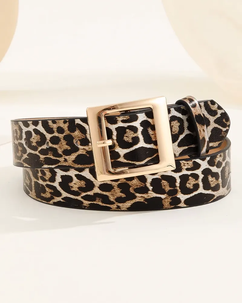 Modern Animal Print Women's Belt