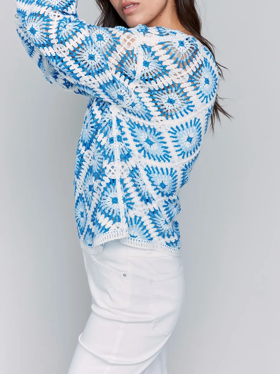 Fashionable And Stylish Art Pattern Women's Top