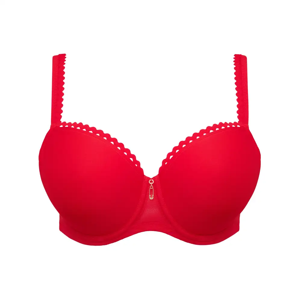 Women's Underwire Spacer Molded Padded Leotard Back Adjustable Straps Rounded Shape Bra