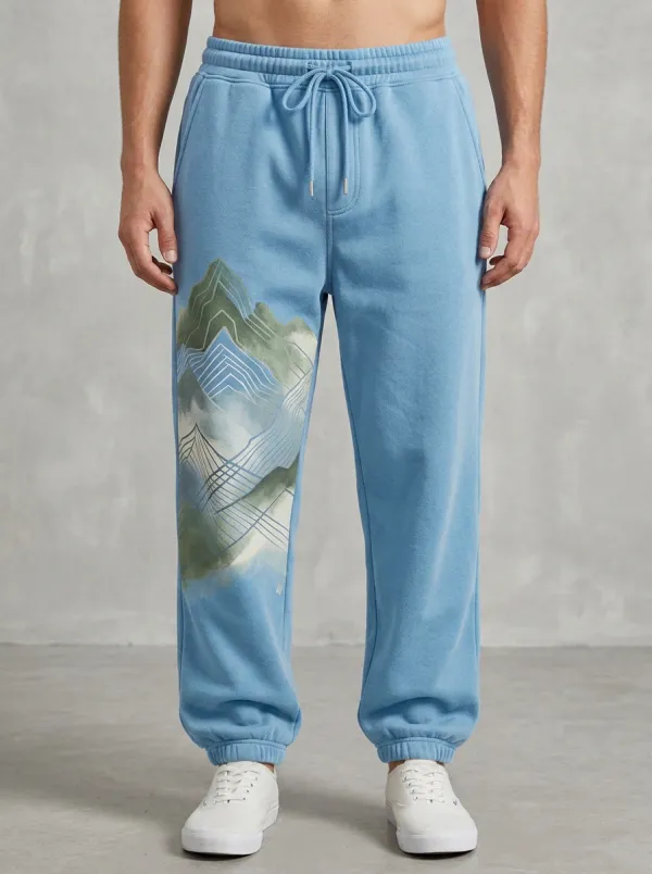 Unisex Mountain Vista Graphic Joggers