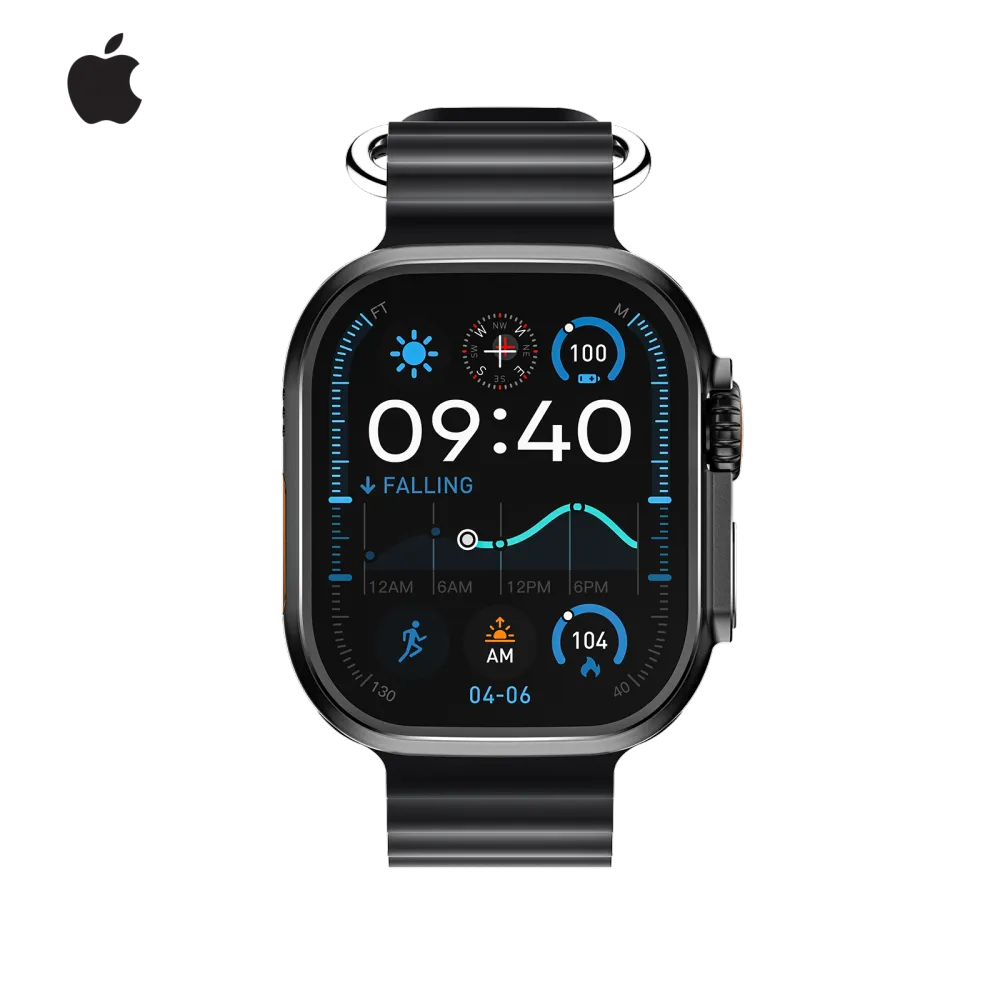 Apple Watch Ultra 3 GPS + Cellular — 49mm Titanium Case with Ocean Band