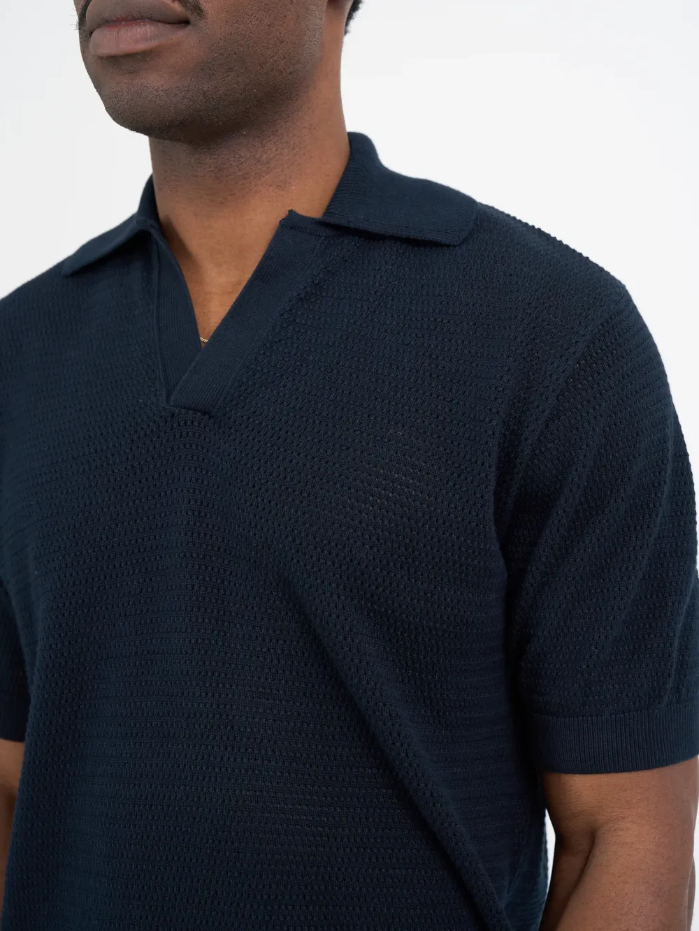 Navy Short Sleeve Polo Shirt