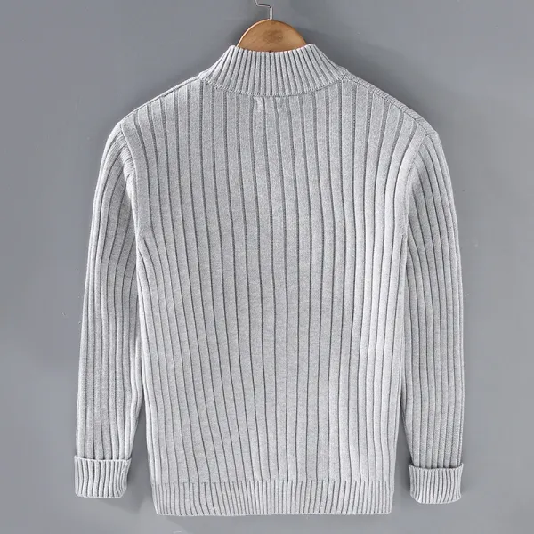 Zip Knit Cardigan Jacket
