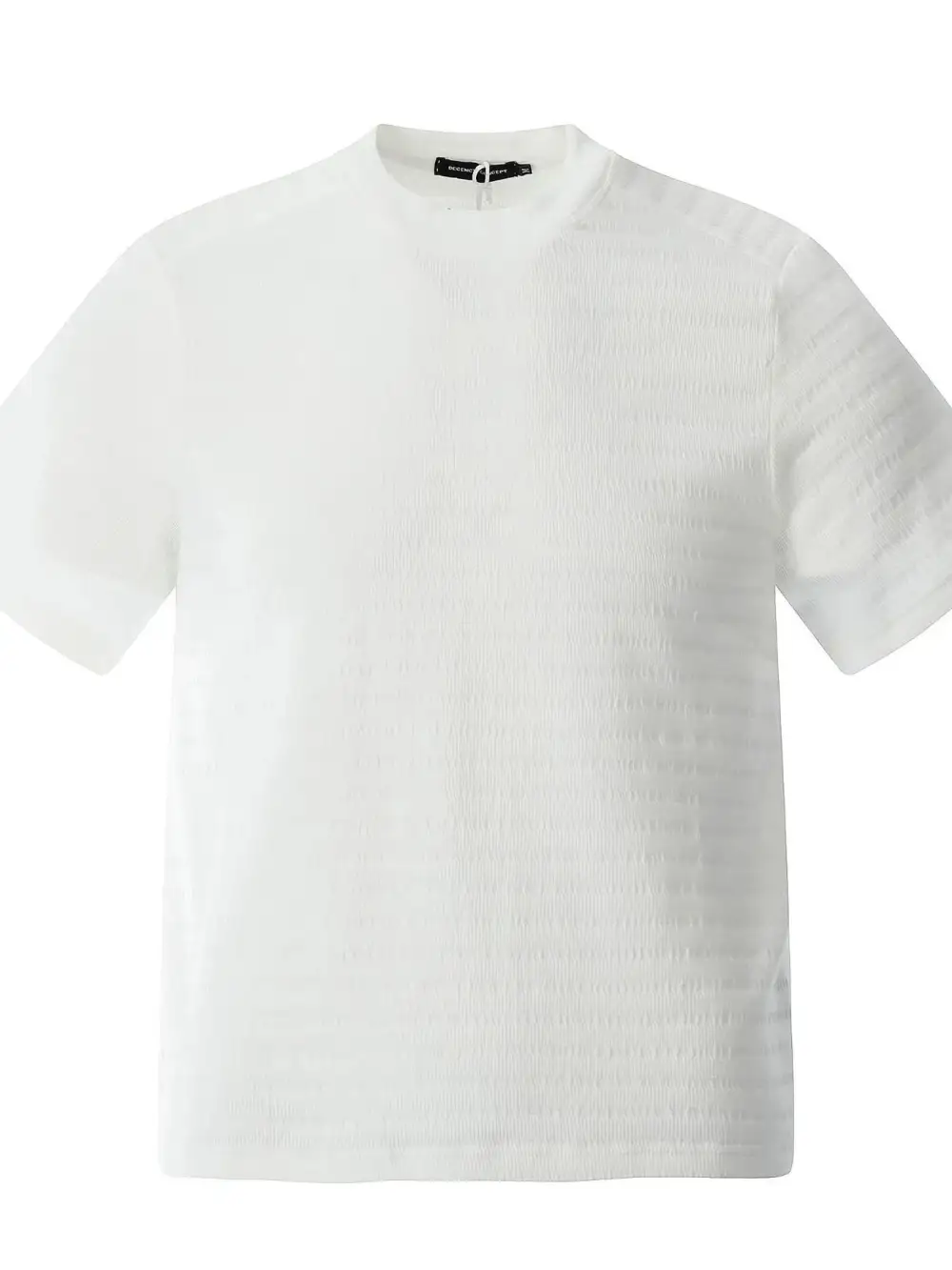 Pocket Detail Crew Neck Short Sleeve Tee