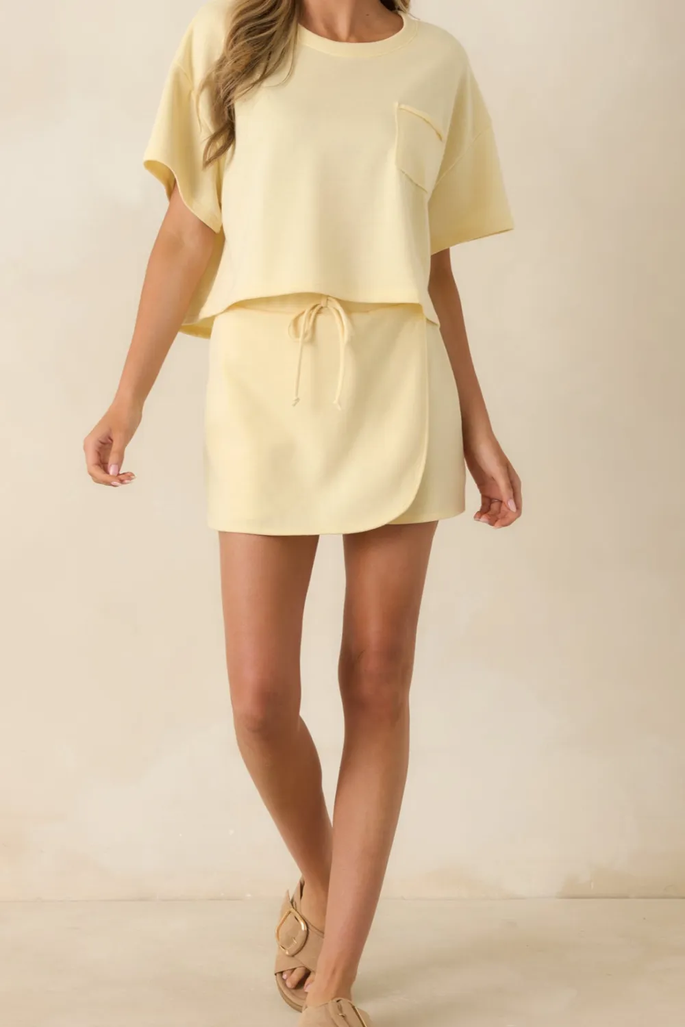 Butter Wrap Mini Skort