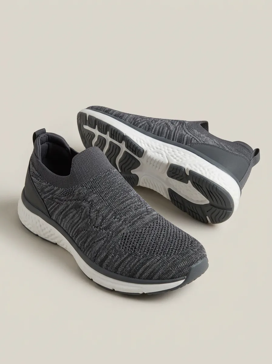 Unisex Everyday Casual Sporty Knit Pattern Print Sneakers