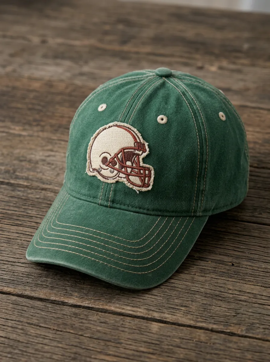 Unisex Tailgate American Football Lover Helmet Embroidered Baseball Cap