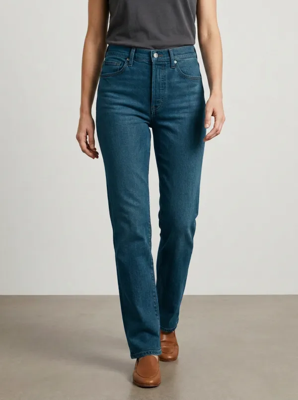 Washed Denim Daily-Wear Denim Jeans