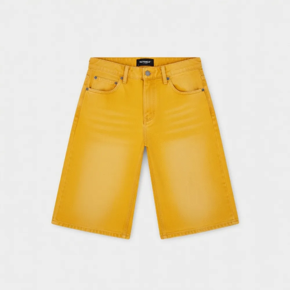 Victory Peak Loose Denim Shorts
