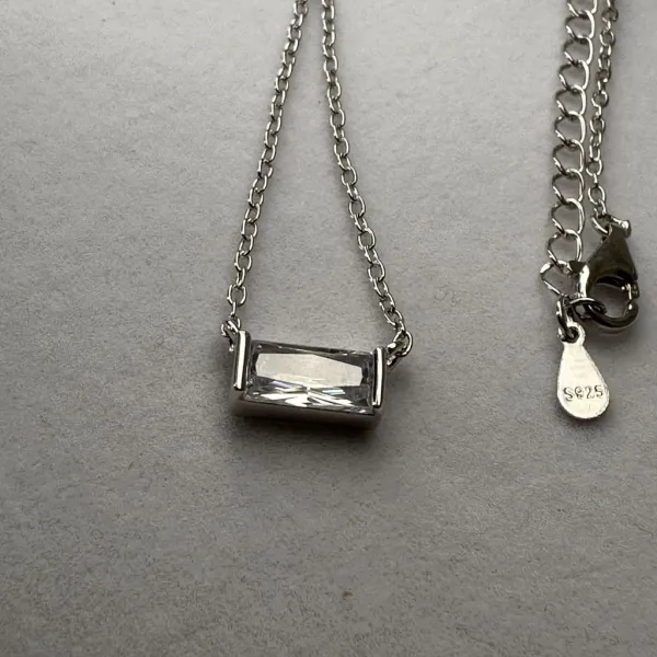 Graceful Form Pendant Necklace