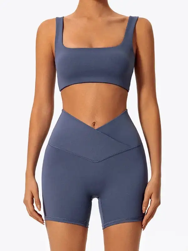 High-Waist Push-Up Yoga Set