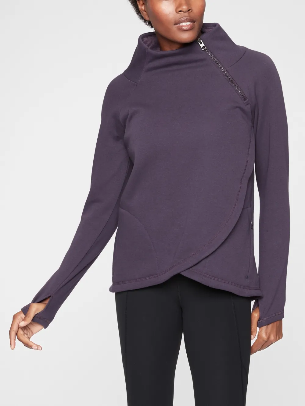 Cozy Karma Asym Pullover