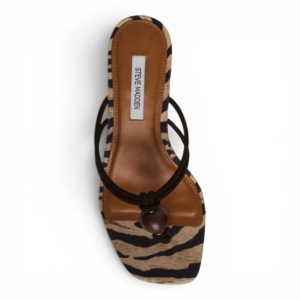 Remedy Stone Block Heel Thong Dress Sandals