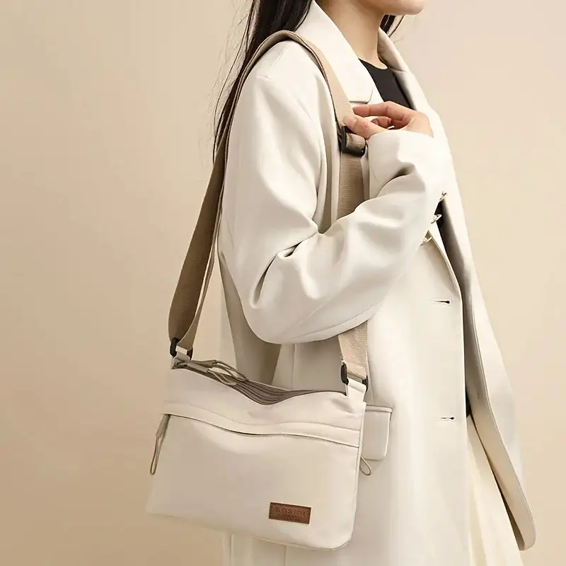 Minimalist Essential: Mini Zip Small Crossbody Bag