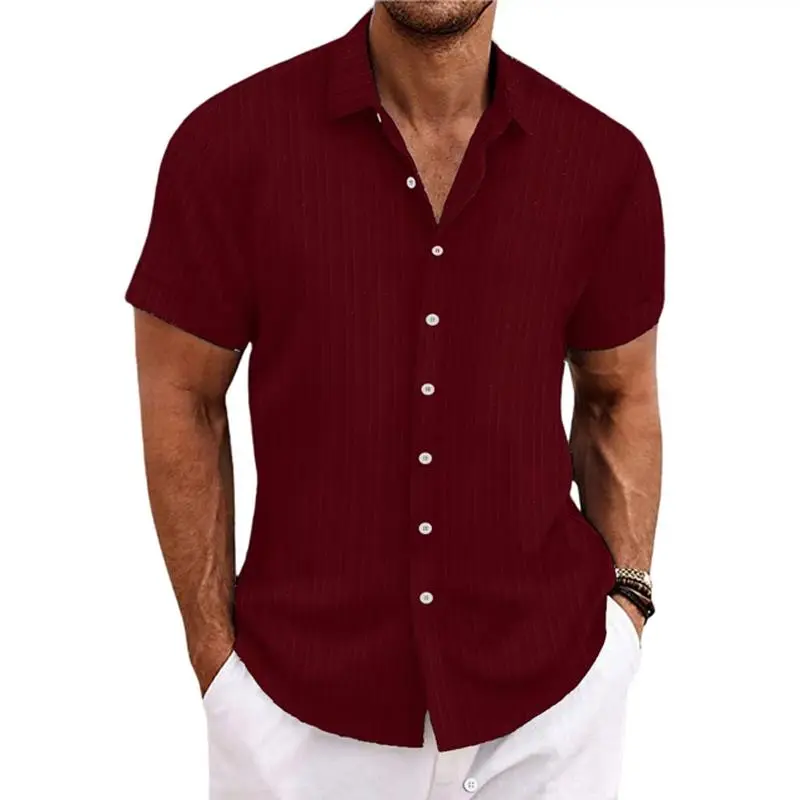 Striped Button Cotton Shirt