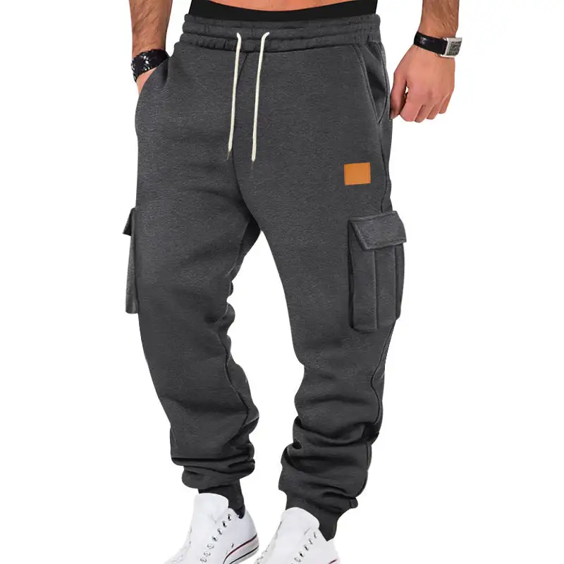 Men's  Urban Cargo Jogger Waistband Pockets Cargo Pants
