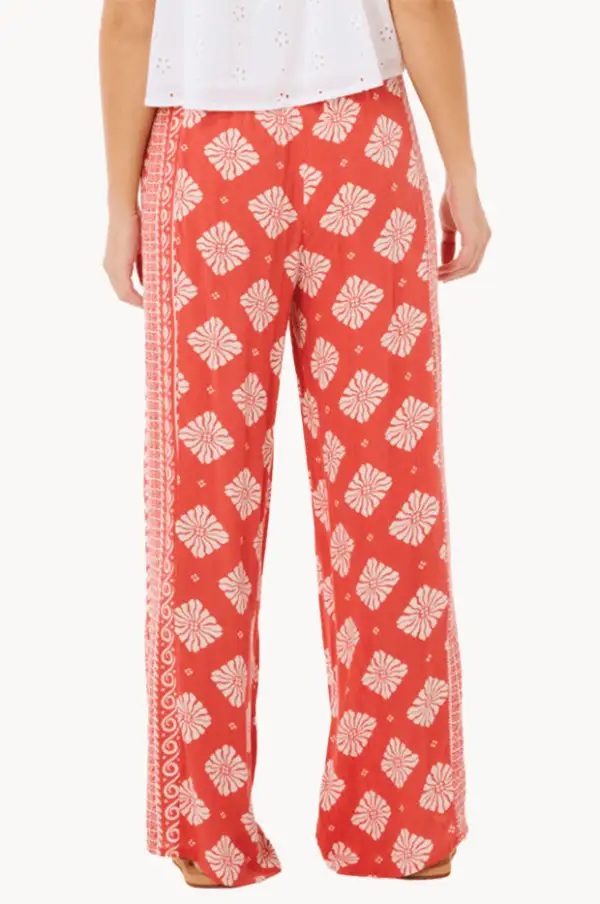 Side Panel Wide Leg Pants
