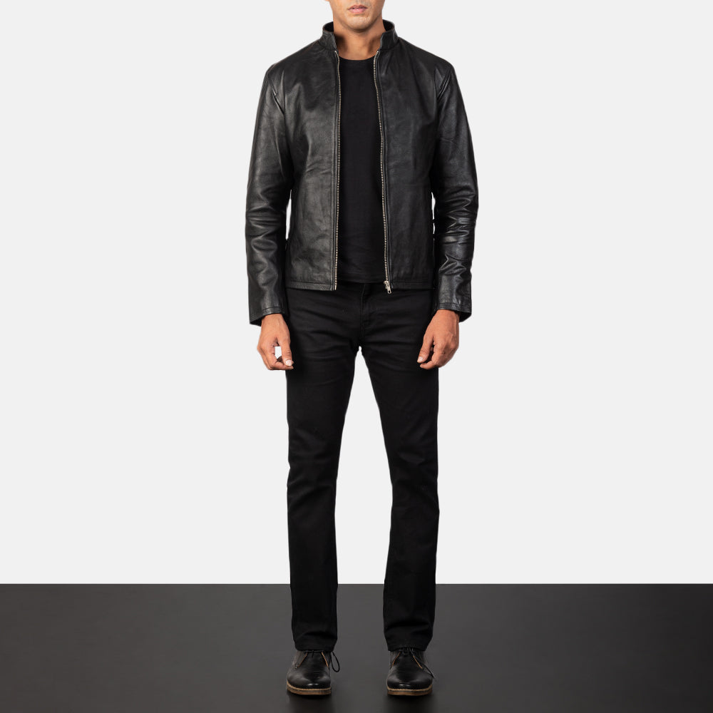 Men's Heritage Biker Leather Jacket