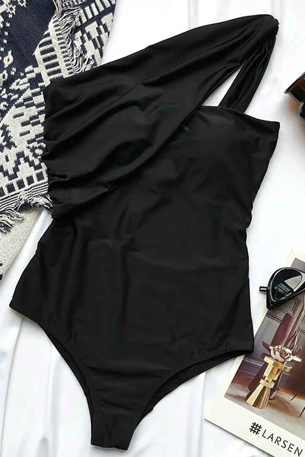 One-shoulder One-piece Swimwear
