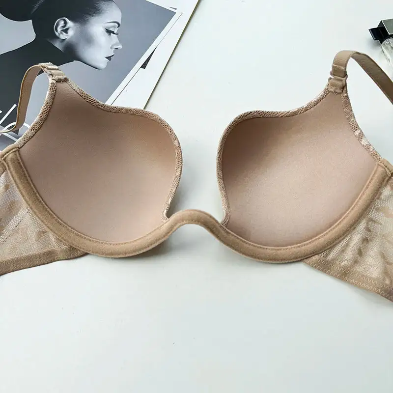 Deep Plunge Push-Up Bra