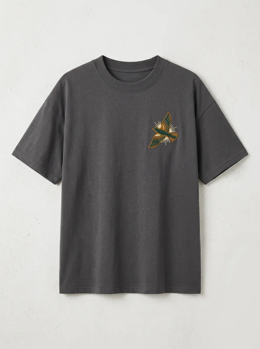 Unisex Vintage Bird Nature Lover Graphic Printed T-shirt
