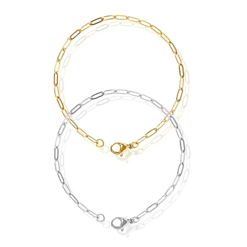 Refined Paperclip Bracelet